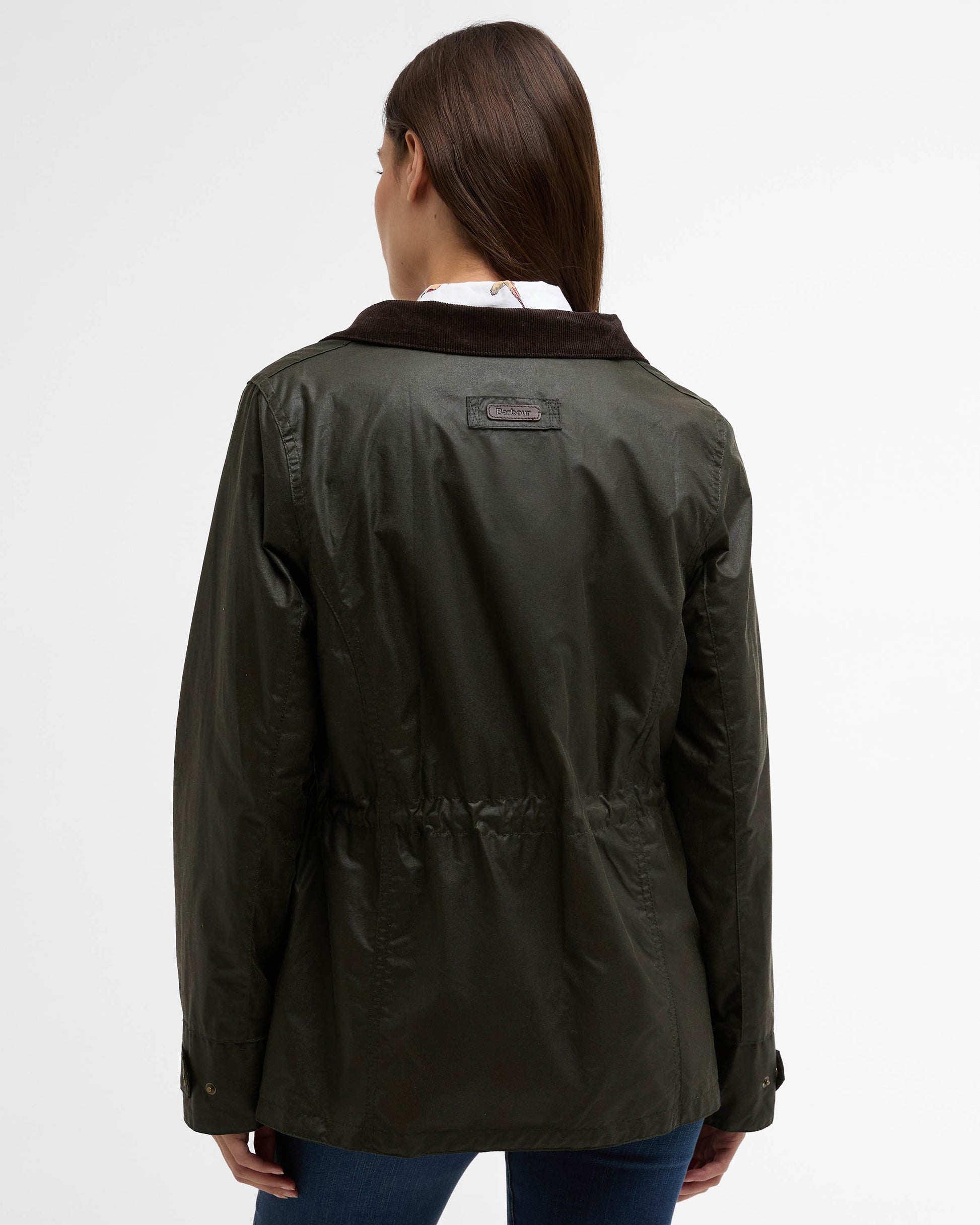 Barbour Summer Sapper Womens Wax Jacket - Archive Olive/Ancient | CHO | Designer Womens Wax Jackets