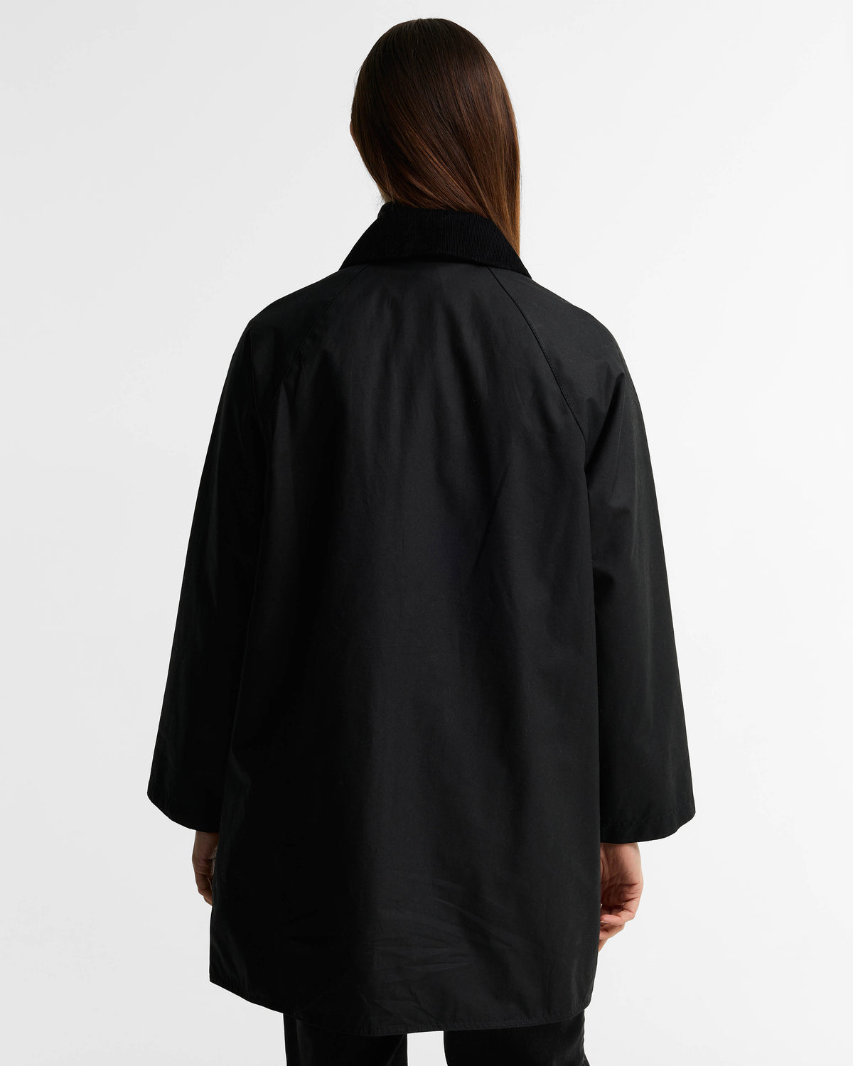 Barbour Icons Modern Beaufort Womens Wax Jacket - Black/Classic | CHO | Designer Womens Wax Jackets