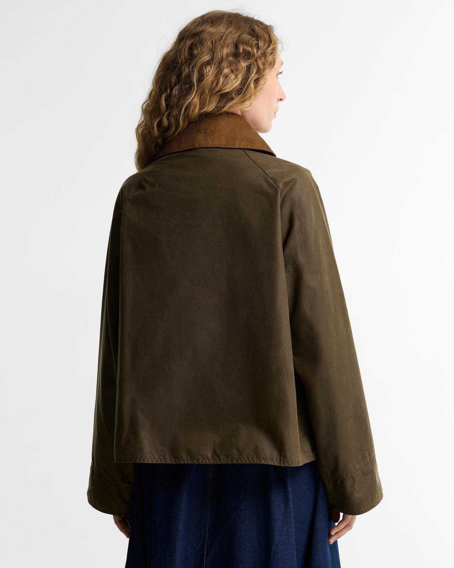 Barbour Icons Modern Spey Womens Wax Jacket - Beech/Birchwood | CHO | Designer Womens Wax Jackets