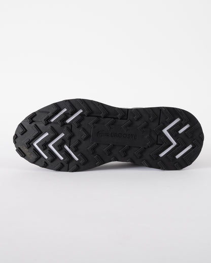 sole of Lacoste Elite Active Evo Mens Trainers in Black and White