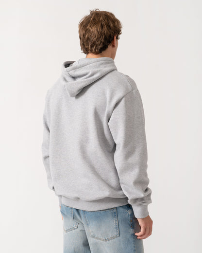 Lacoste Fleece Mens Classic Fit Hoodie - Grey Chine CCA