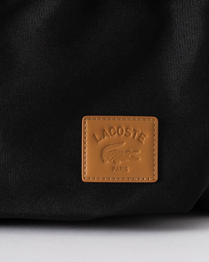 Lacoste Casual Croc Unisex Backpack - Noir 000 - CHO - Designer Unisex Bags