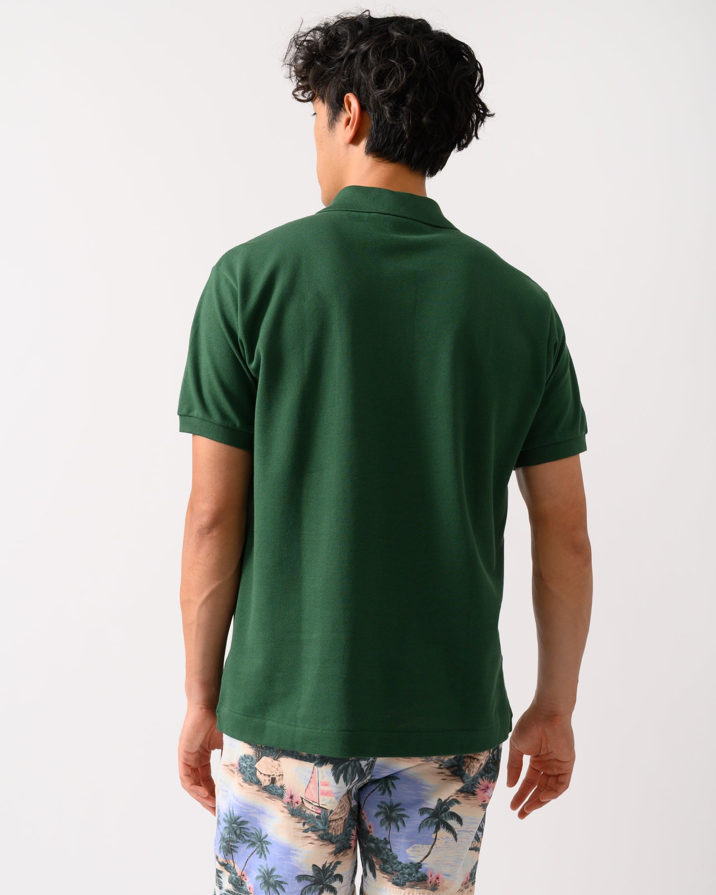 Lacoste Classic Fit L.12.12 Mens Short Sleeve Polo Shirt - Green 132