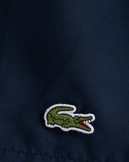 Lacoste Croc Mens Swimming Shorts - Navy Blue/Green 802