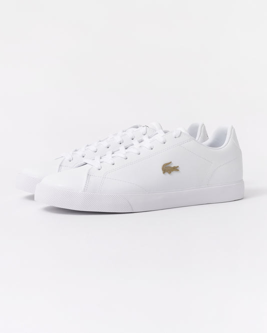 Lacoste Lerond Set Mens Trainers - White/White 21G - Front