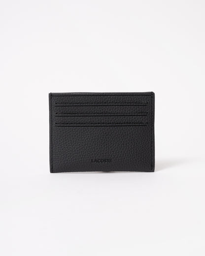 Lacoste Mens Credit Card Holder - Noir 000