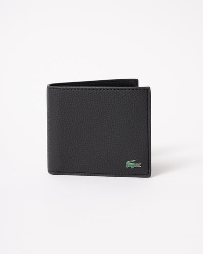 Lacoste Mens Medium Billfold Coin Wallet - Noir 000