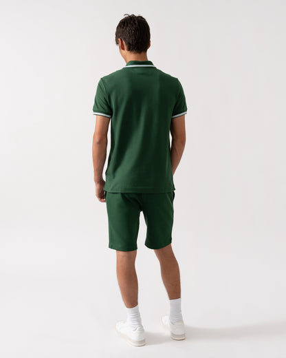 Lacoste Mens Fleece Shorts - Green 132