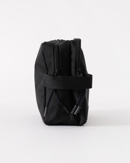 Lacoste Double Zip Washbag  - Noir 000 - CHO - Designer Unisex Bags