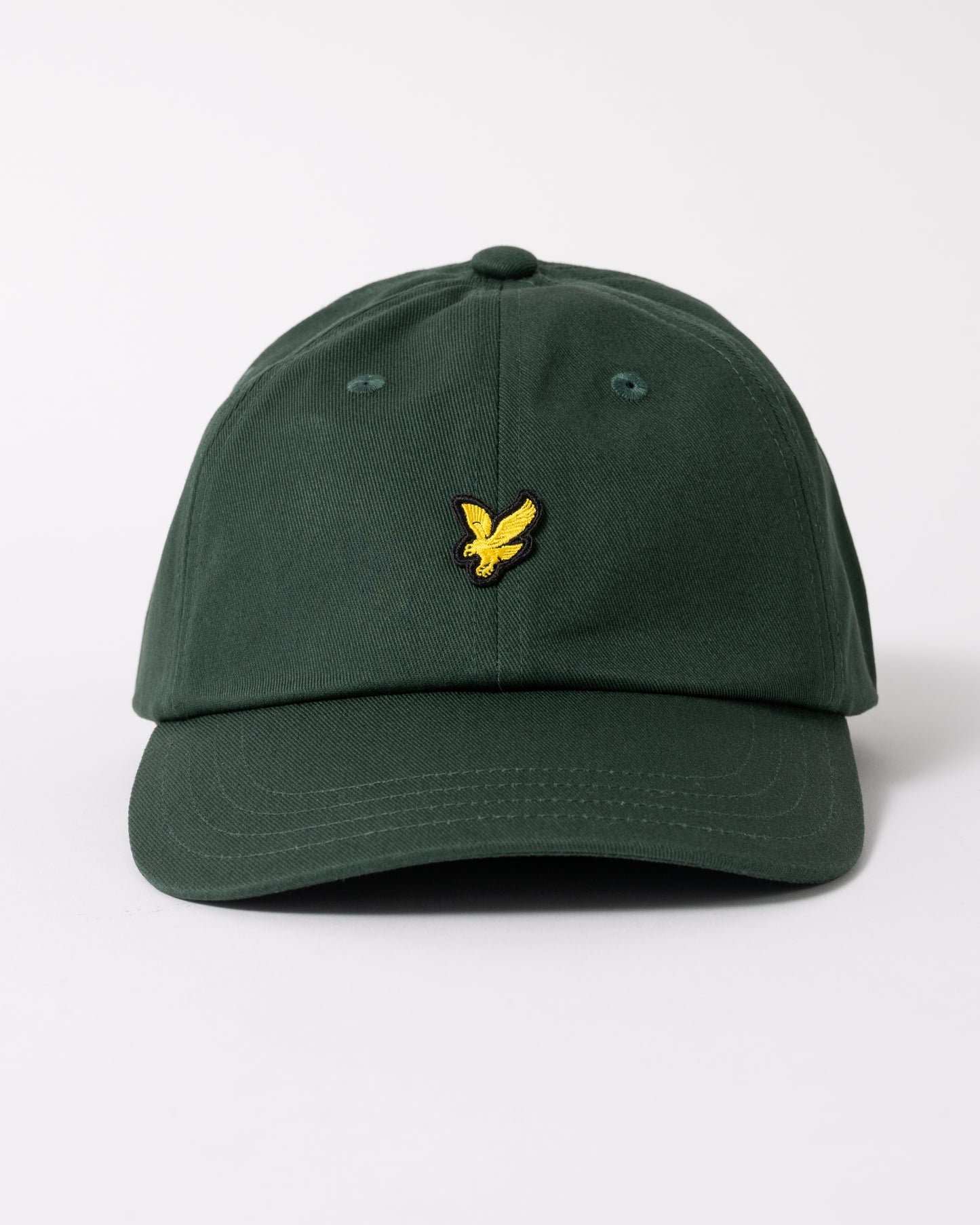 front of Lyle & Scott Baseball Cap in W130 Everglade