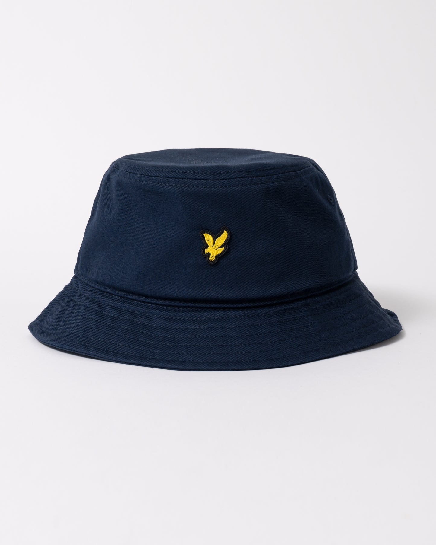 front of Lyle & Scott Bucket Hat in Z271 Dark Navy