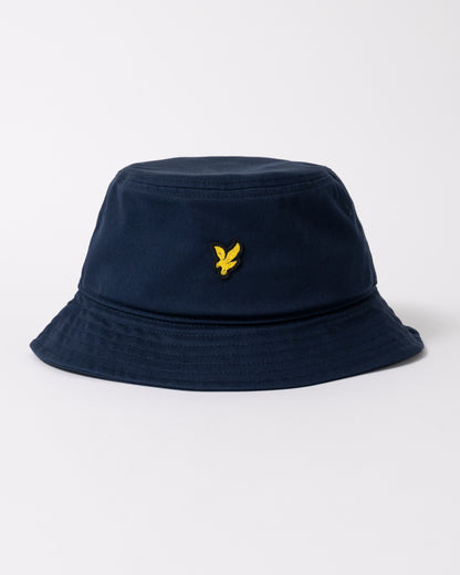 front of Lyle & Scott Bucket Hat in Z271 Dark Navy