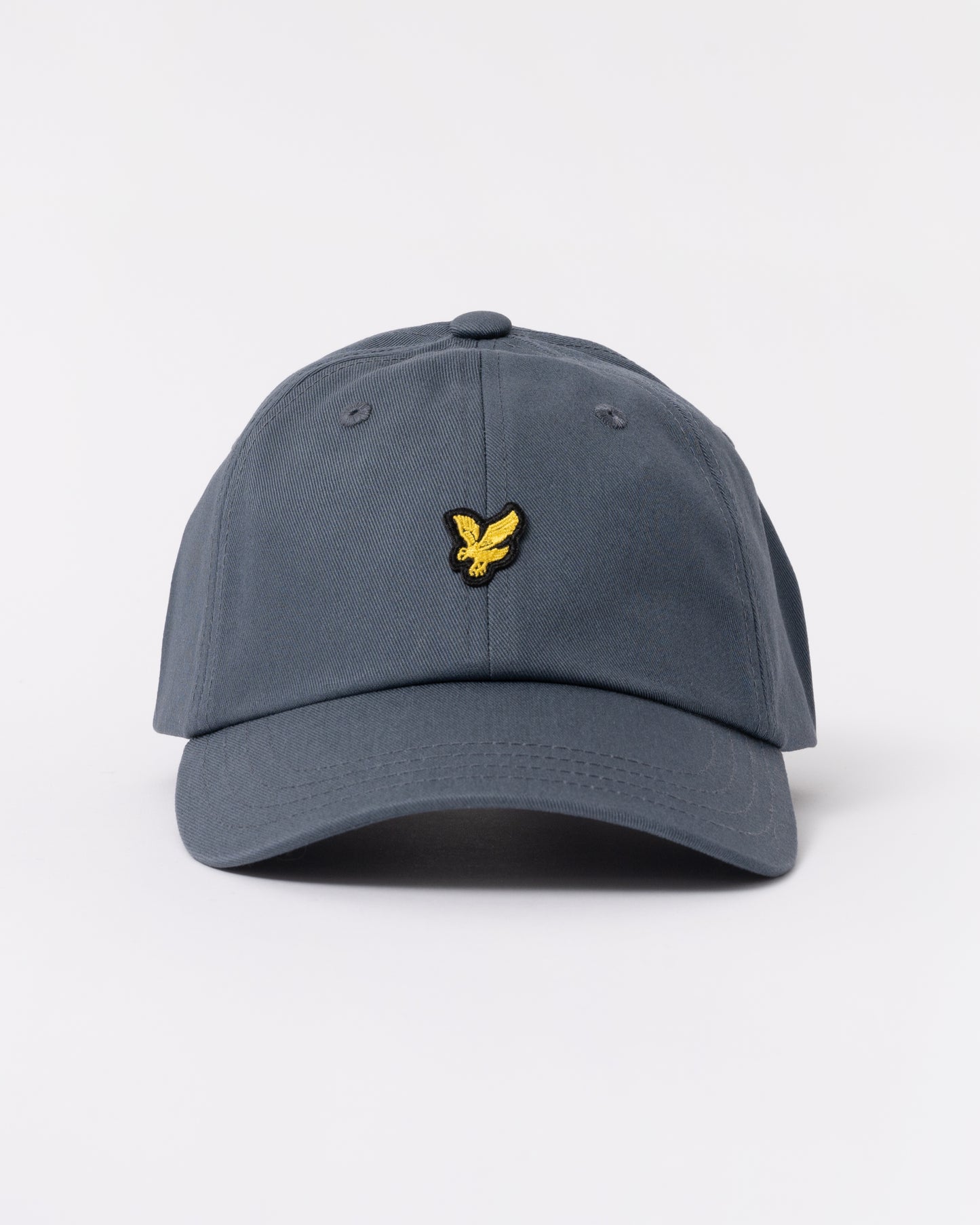 Lyle & Scott Baseball Cap - W635 Gunmetal - front