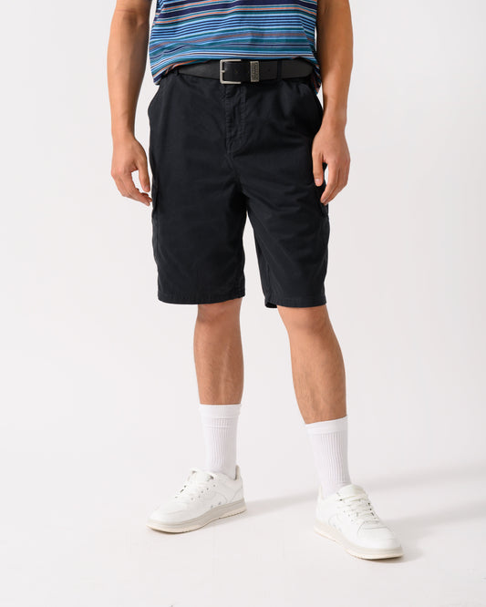 Lyle & Scott Mens Cargo Shorts - Z865 Jet Black