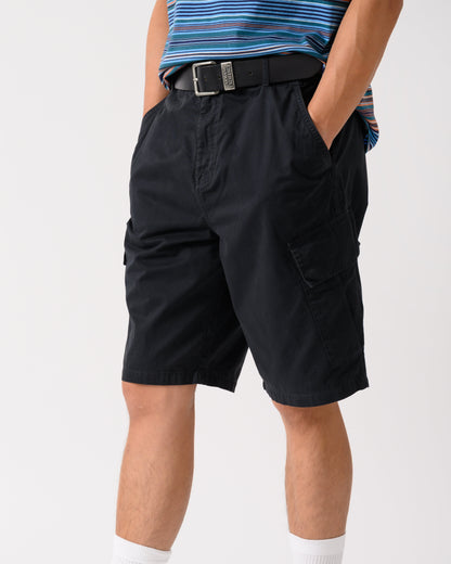Lyle & Scott Mens Cargo Shorts - Z865 Jet Black