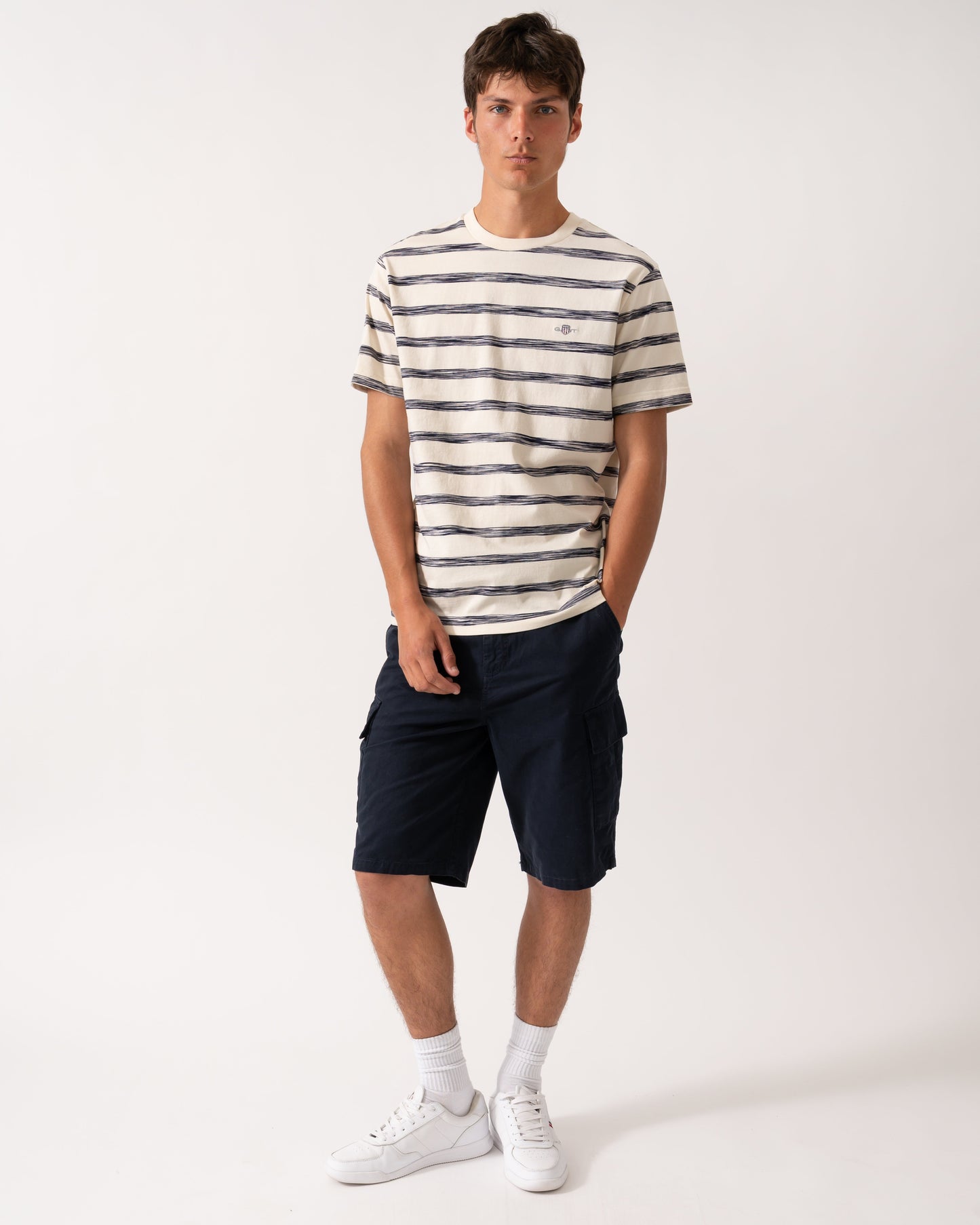 Lyle & Scott Mens Cargo Shorts - Z271 Dark Navy