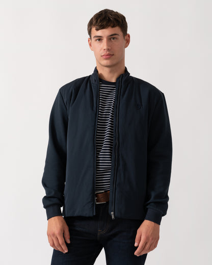Lyle & Scott Tonal Hybrid Jacket - Z271 Dark Navy