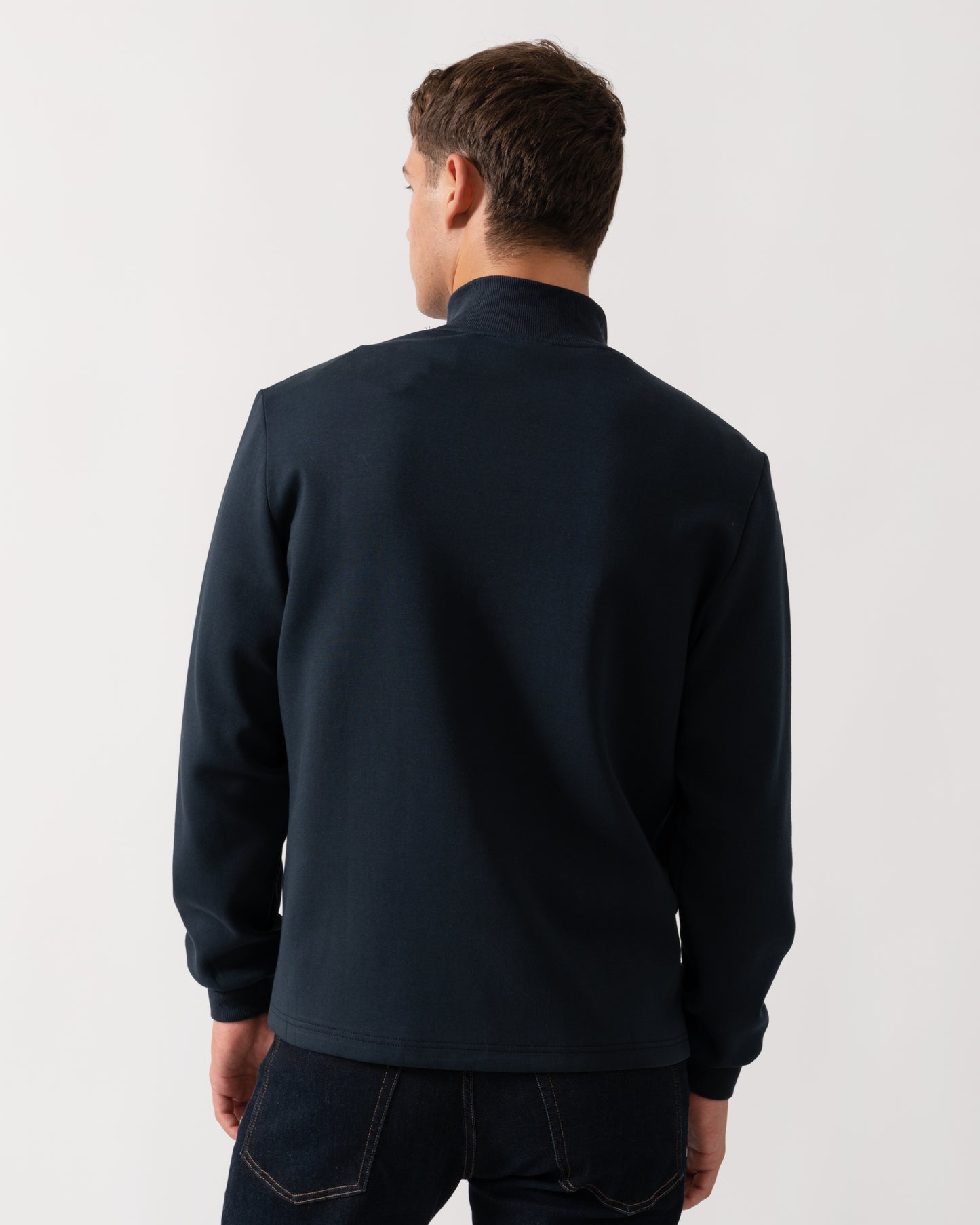 Lyle & Scott Tonal Hybrid Jacket - Z271 Dark Navy