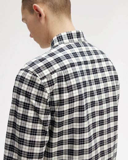 Tartan Oxford Shirt - Ecru 560