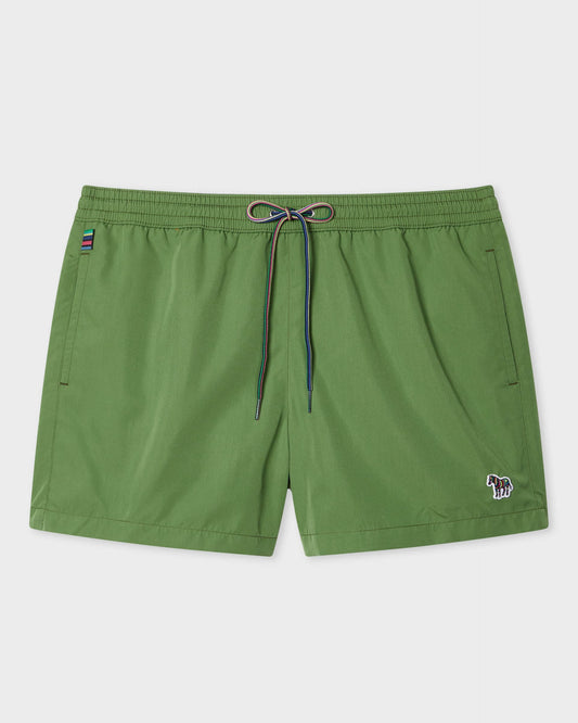 Paul Smith Mens Zebra Logo Swim Shorts - 23B Pink | CHO | Designer Mens Shorts