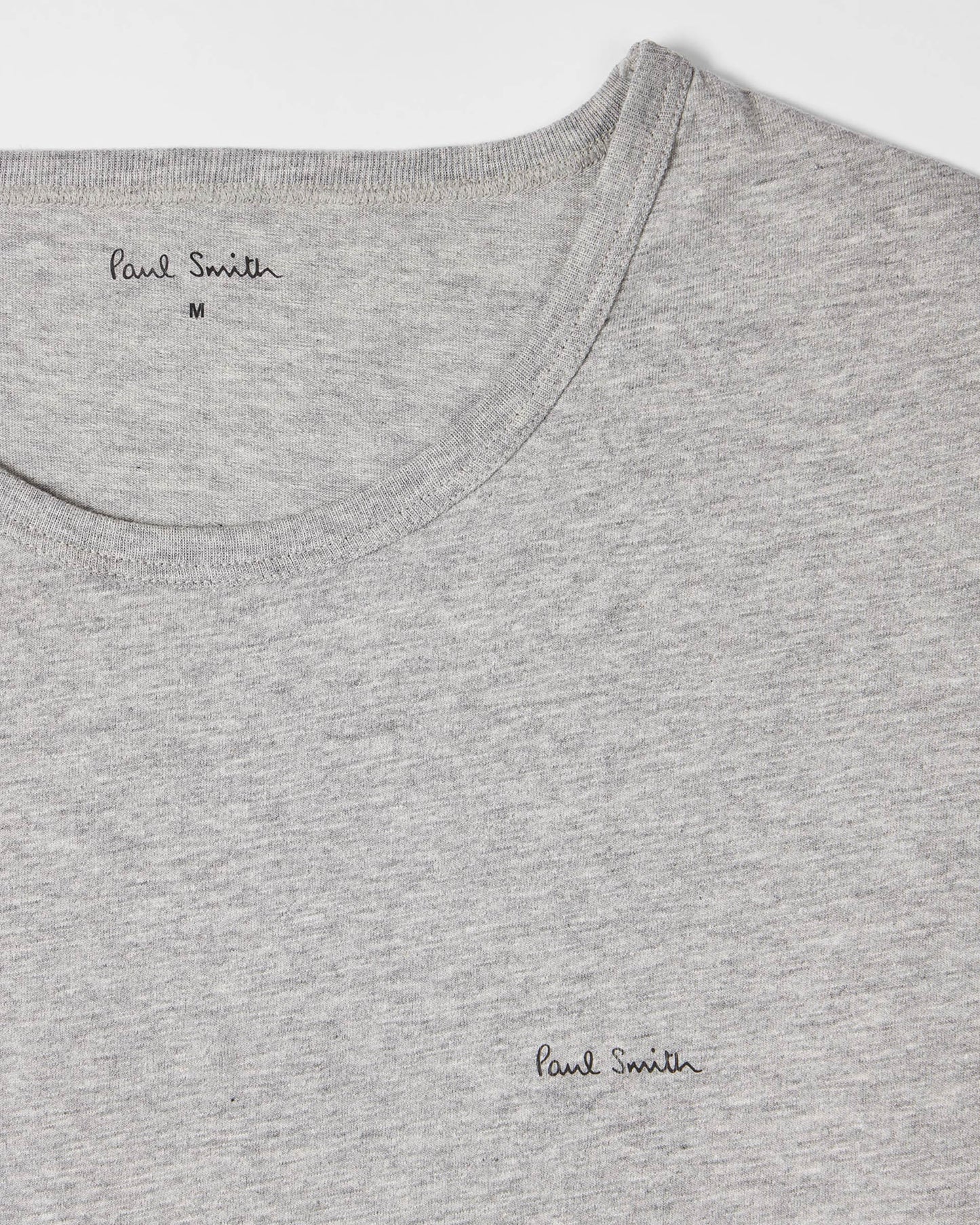 Paul Smith Mens Mixed Organic Cotton Logo Lounge T-Shirts Five Pack - 1B Multi - CHO - Designer Mens Loungewear T-Shirts