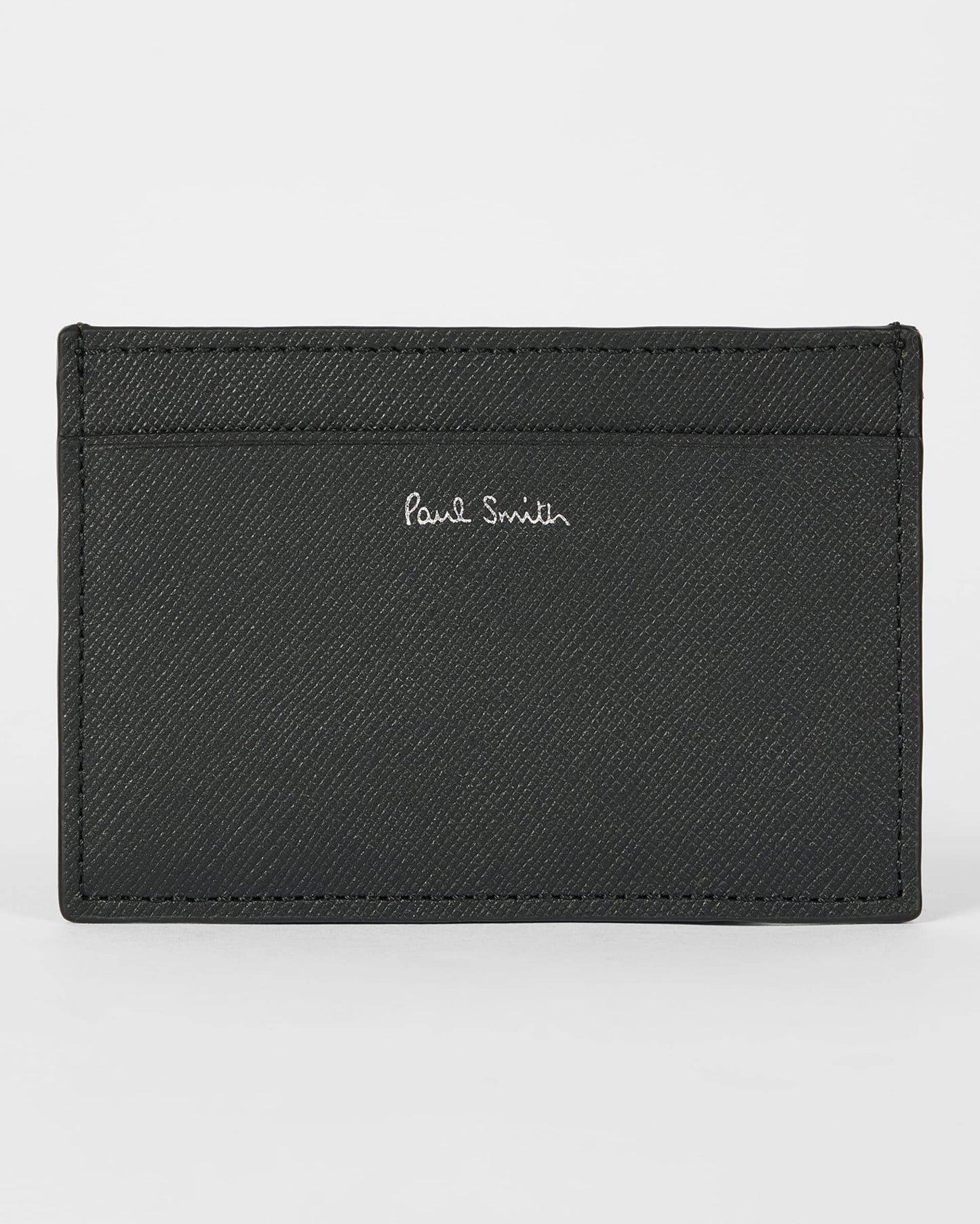 Paul Smith Mens Mini Graphic Card Holder - 79 Black