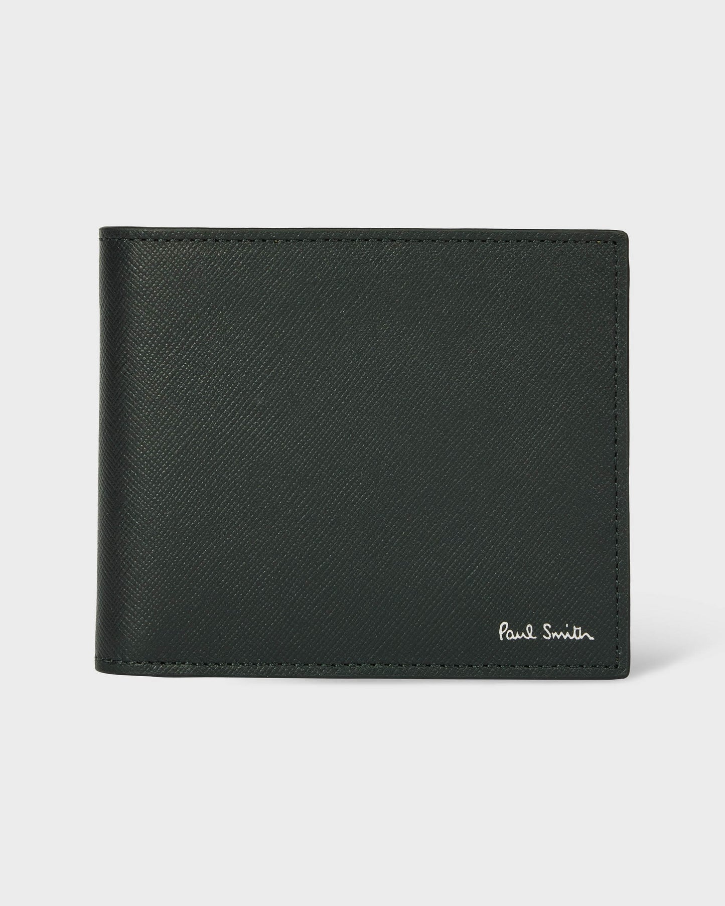 Paul Smith Paul Smith Mens Mini Graphic Billfold Wallet - 79 Black