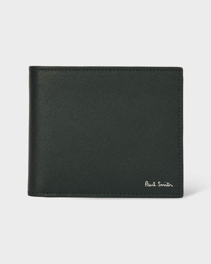 Paul Smith Paul Smith Mens Mini Graphic Billfold Wallet - 79 Black