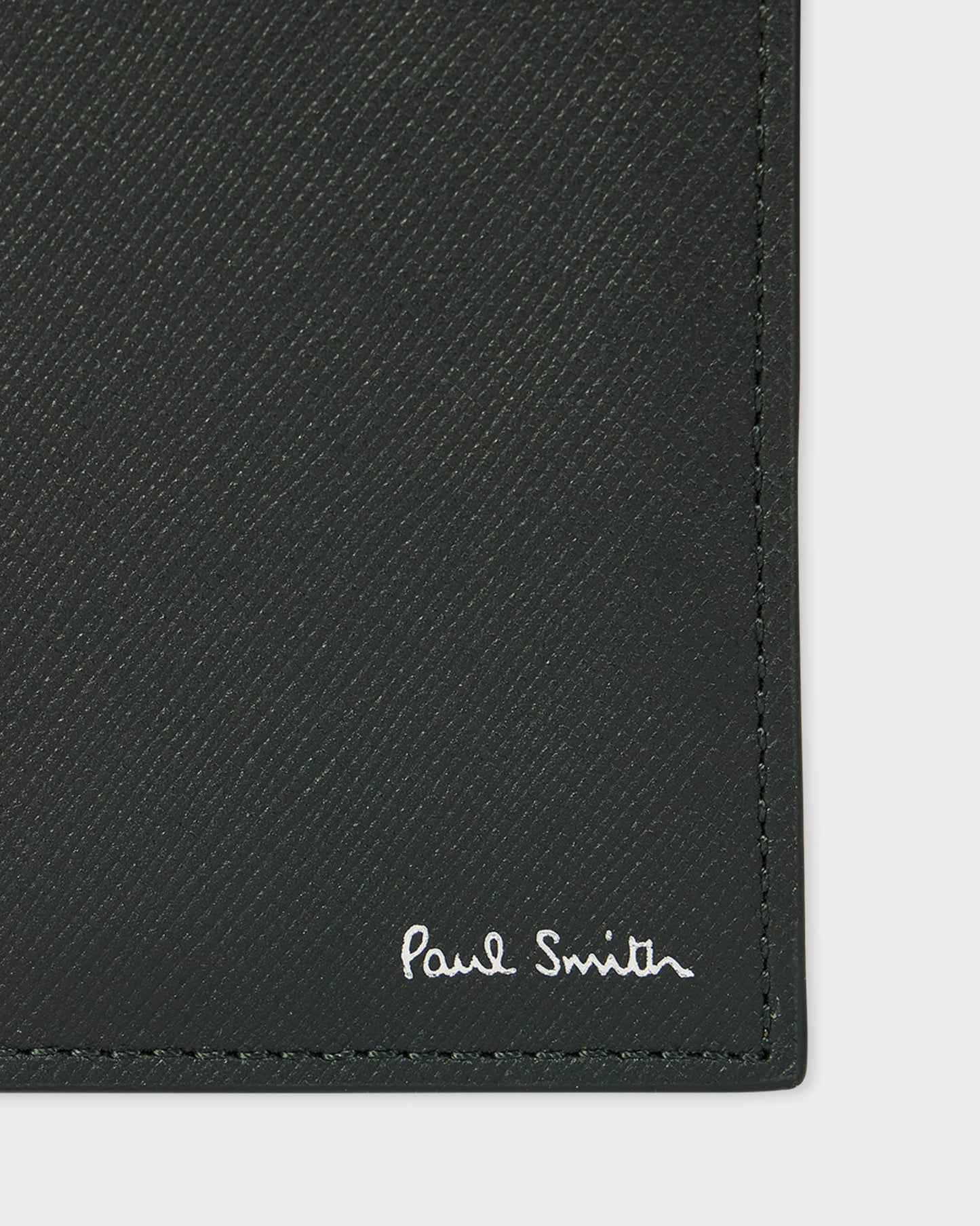 Paul Smith Paul Smith Mens Mini Graphic Billfold Wallet - 79 Black
