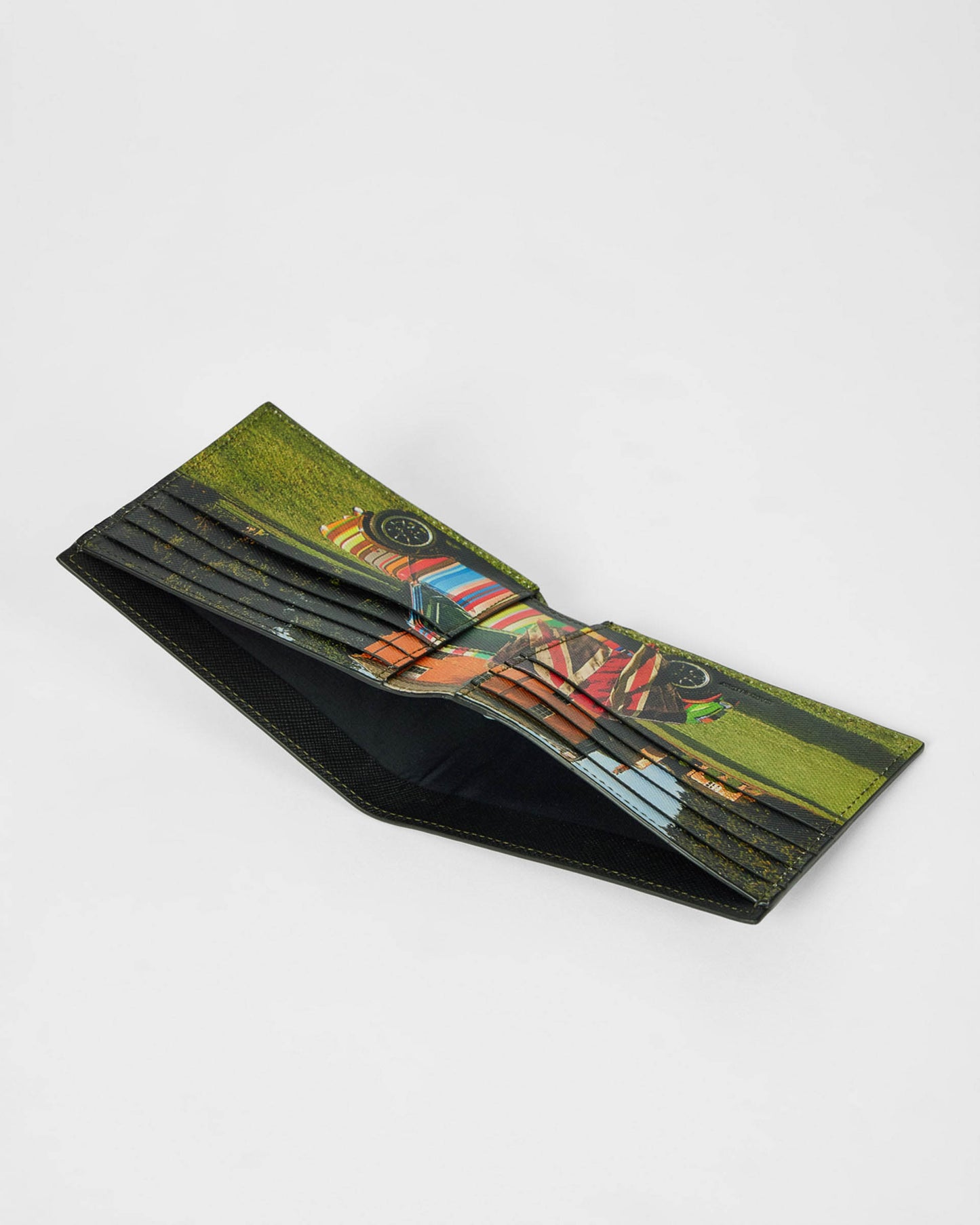 Paul Smith Paul Smith Mens Mini Graphic Billfold Wallet - 79 Black