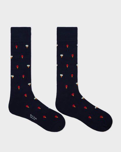Kerry Ice Cream Mens Socks in 47 Navy - 
Pair
