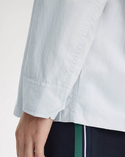 Fred Perry Mens Ripstop Pocket Overshirt - Dusky Blue 28A