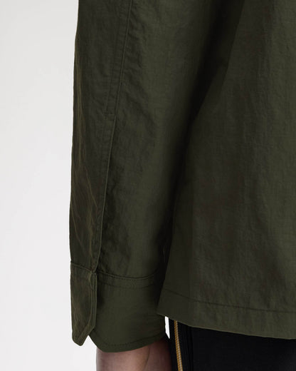 Fred Perry Mens Ripstop Pocket Overshirt - Hunting Green 408