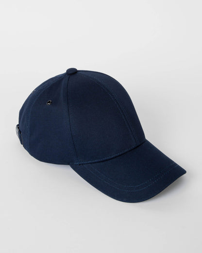 PS Paul Smith Mens Cotton Zebra Logo Baseball Cap - 47 Navy | CHO | Designer Mens Caps