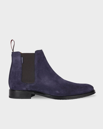 Paul Smith Augustus Mens Suede Boots - 49 Very Dark Navy