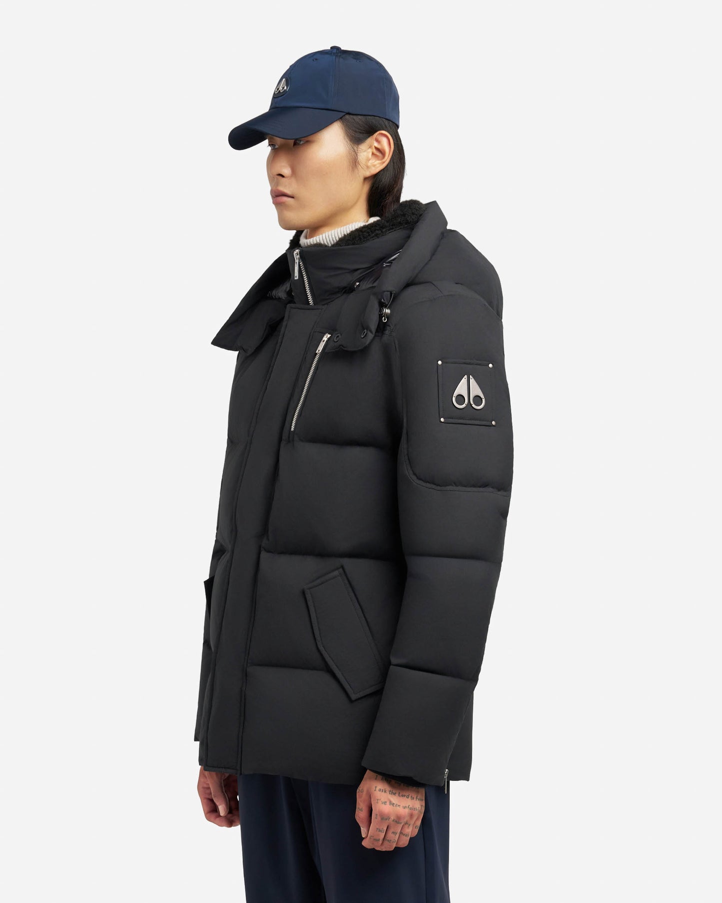 Moose Knuckles Everest 3Q Mens Puffer Jacket - Black 292