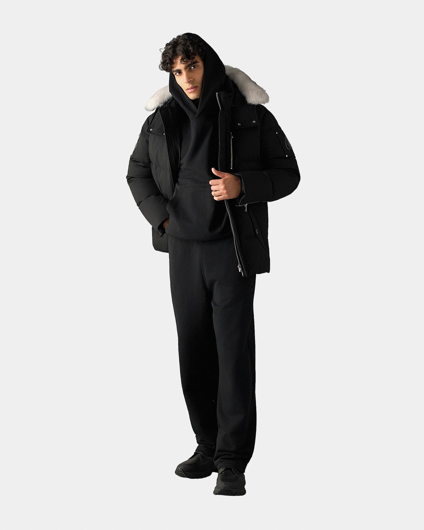 Moose Knuckles Mens Saglek Jacket - Black 292