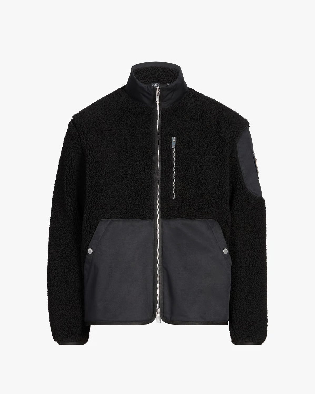 Moose Knuckles Mens Saglek Jacket - Black 292 | CHO | Designer Mens Jackets