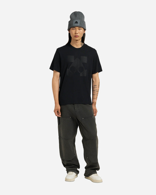 Moose Knuckles Finchley Mens T-Shirt - Black 292