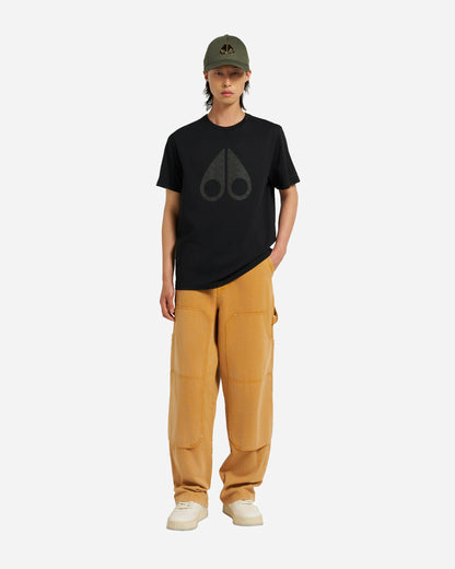 Moose Knuckles Chamblee Leaf Mens T-Shirt - Black 292