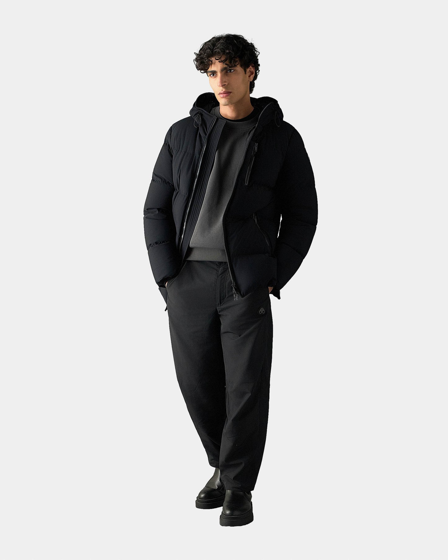 Moose Knuckles Mens Soho 3Q Jacket - Black 292