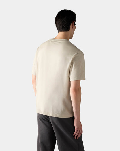Moose Knuckles Mens Yul Classic T-Shirt - Alabaster 1705