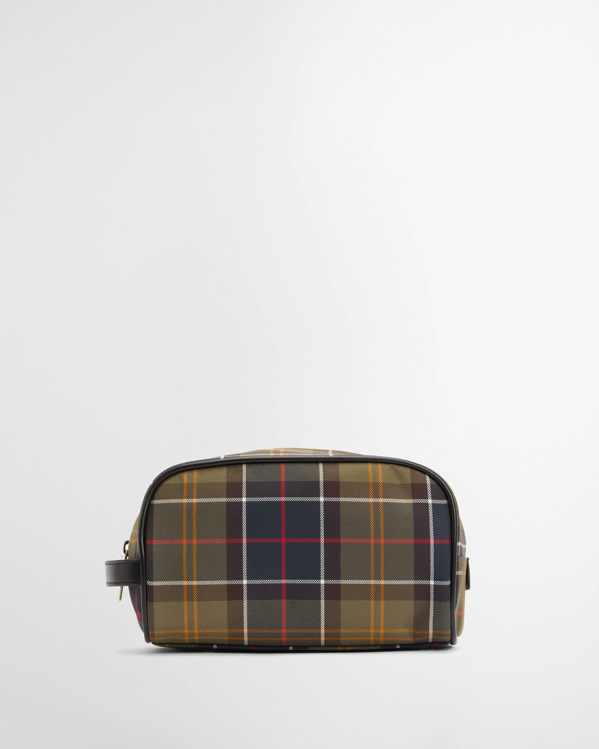 Barbour Tartan Mens Washbag - Classic/Beacon | CHO | Designer Mens Toiletry Bags