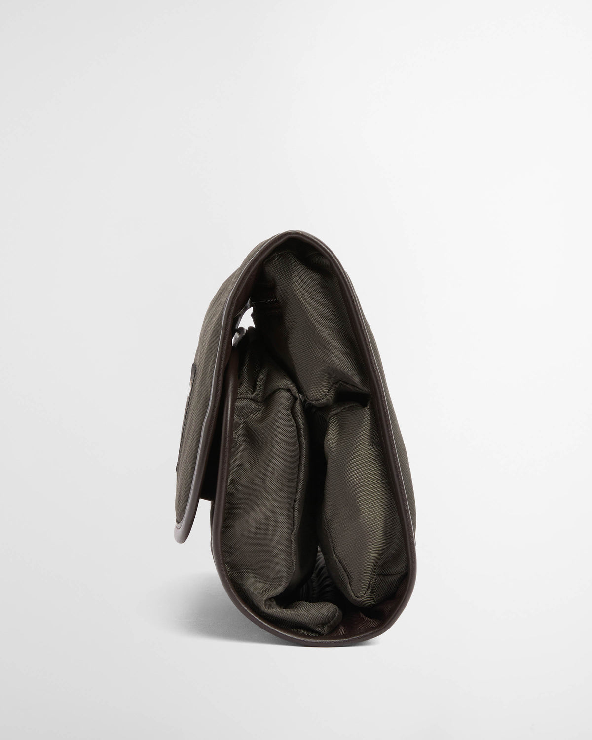 Barbour Wax Hanging Mens Washbag - Olive/Beacon | CHO | Designer Mens Toiletry Bags