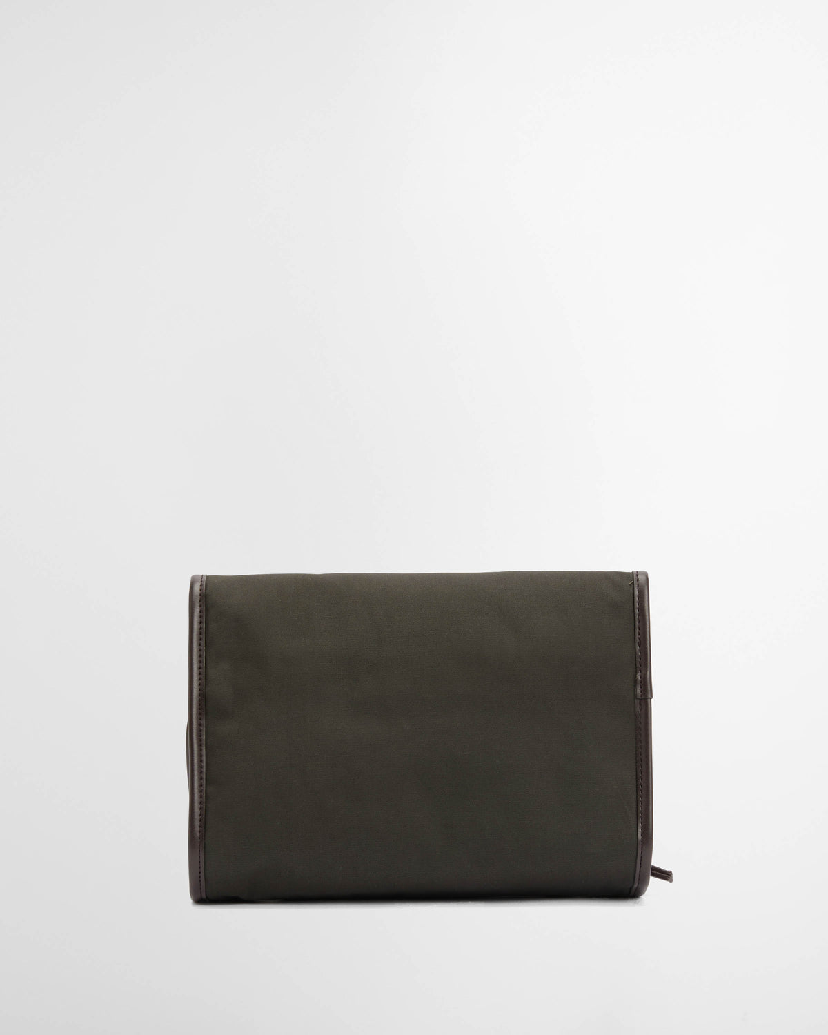 Barbour Wax Hanging Mens Washbag - Olive/Beacon | CHO | Designer Mens Toiletry Bags