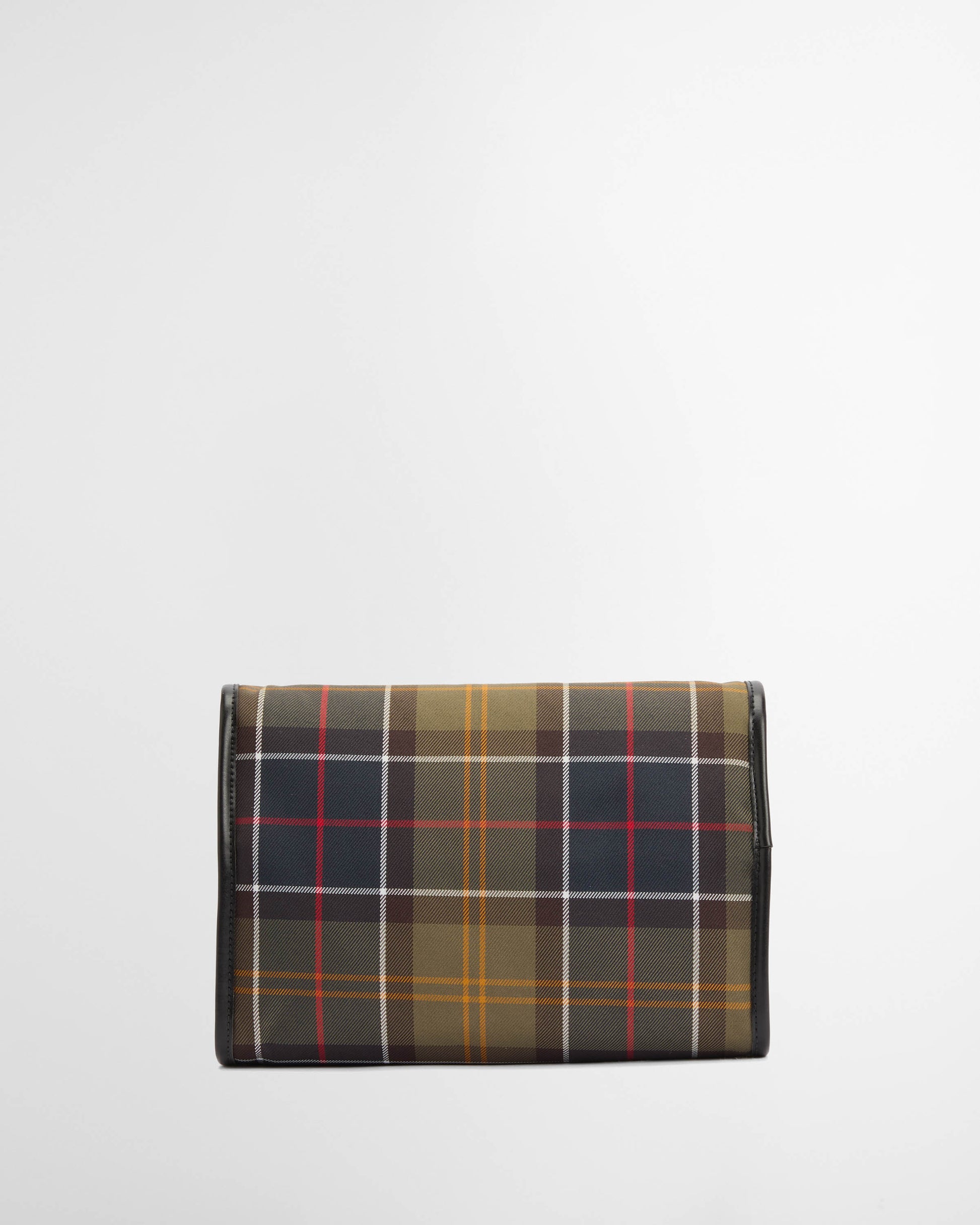 Barbour Tartan Hanging Mens Washbag - Classic/Beacon | CHO | Designer Mens Toiletry Bags