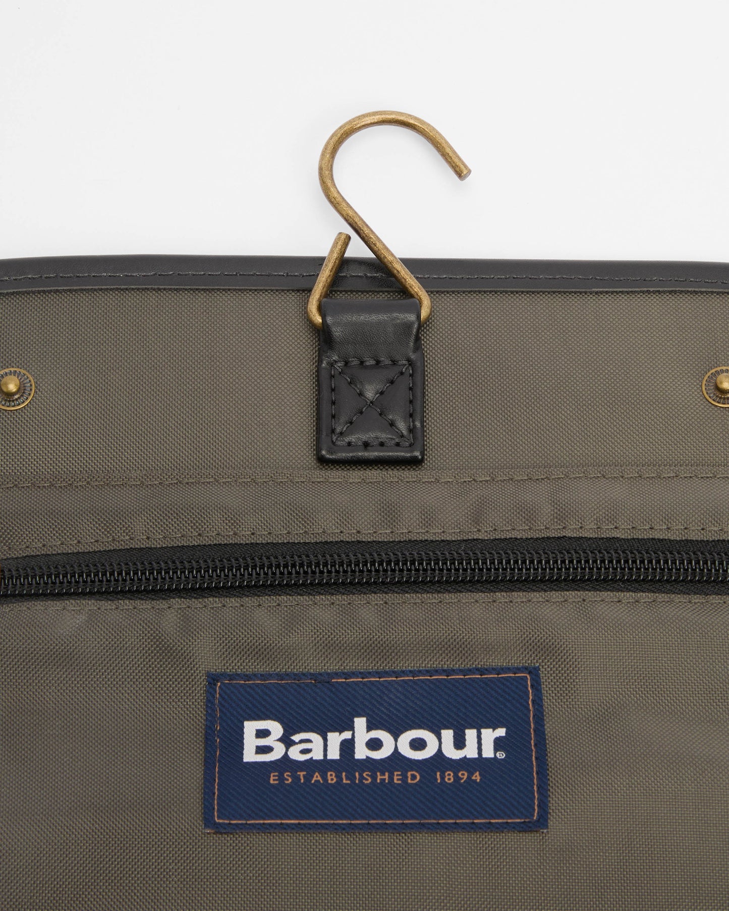 Barbour Tartan Hanging Mens Washbag - Classic/Beacon | CHO | Designer Mens Toiletry Bags