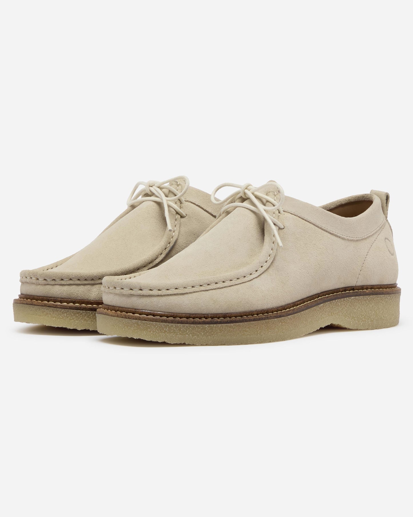 Oliver Sweeney Marana Calf Suede Mens Moccasin Shoes - Sand | CHO | Designer Mens Shoes