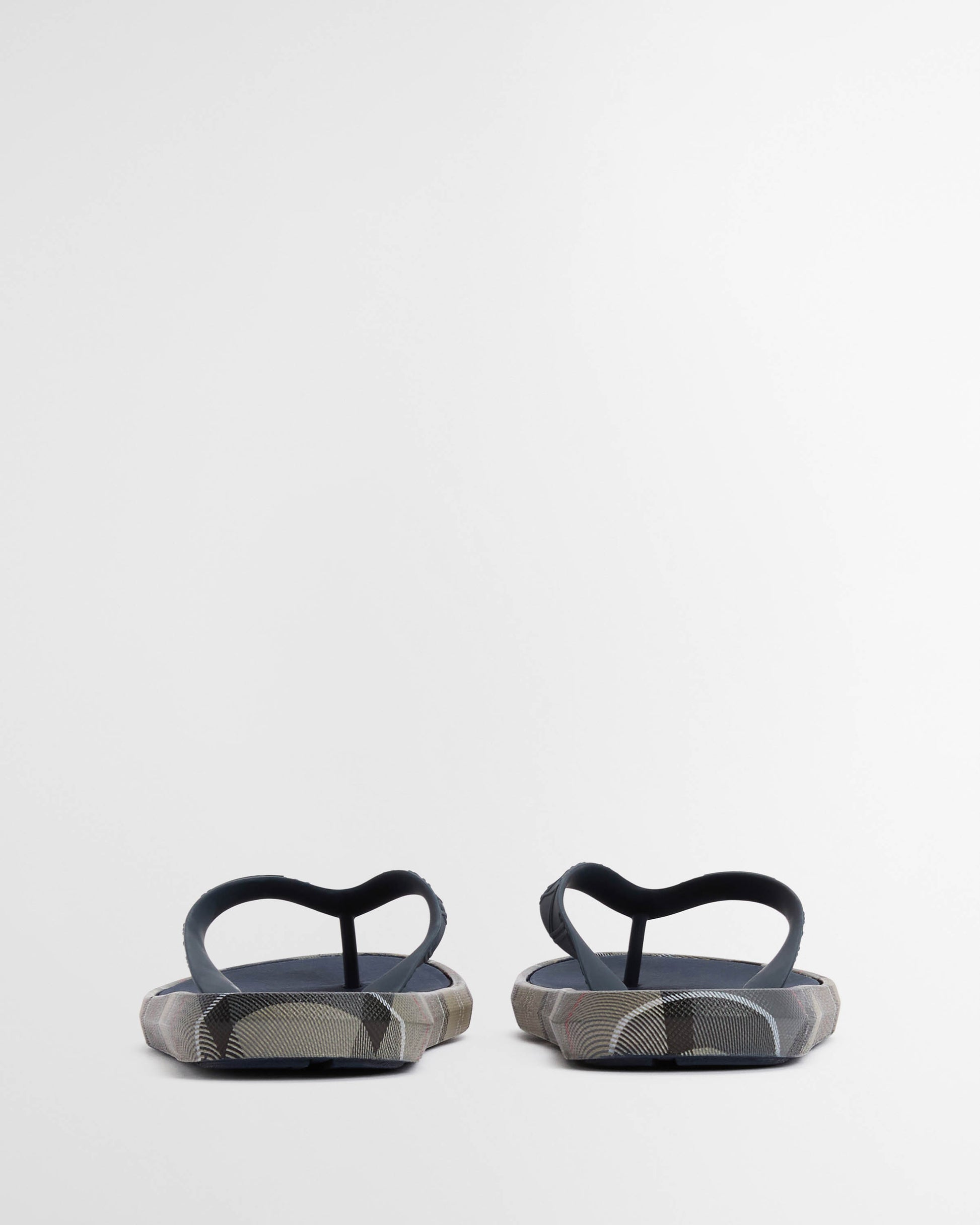 Barbour Oakdale Mens Flip Flops - Navy/Dress Tartan | CHO | Designer Mens Flip Flops