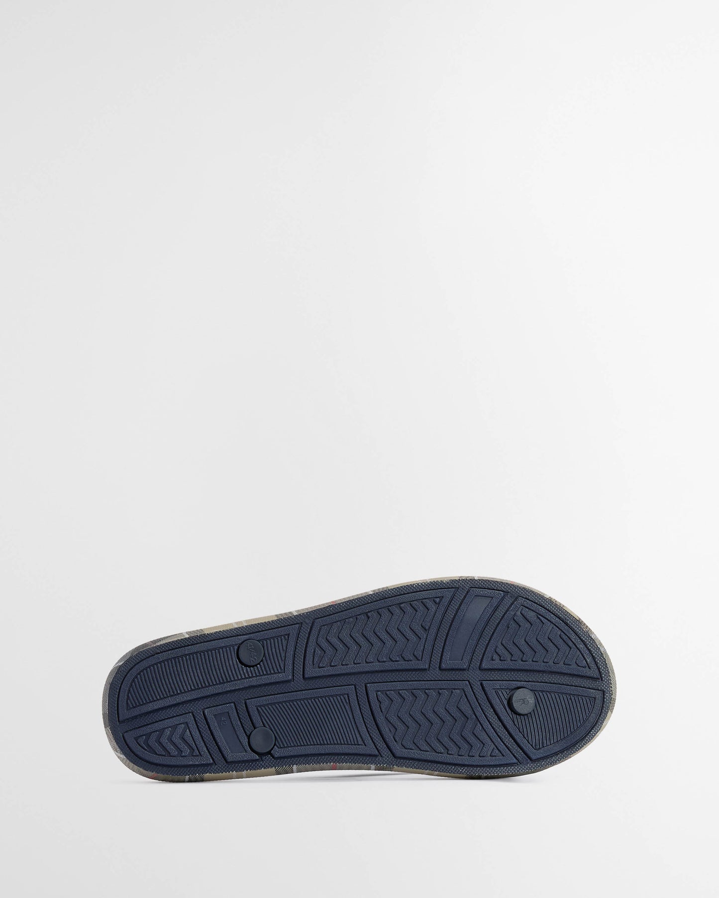 Barbour Oakdale Mens Flip Flops - Navy/Dress Tartan | CHO | Designer Mens Flip Flops